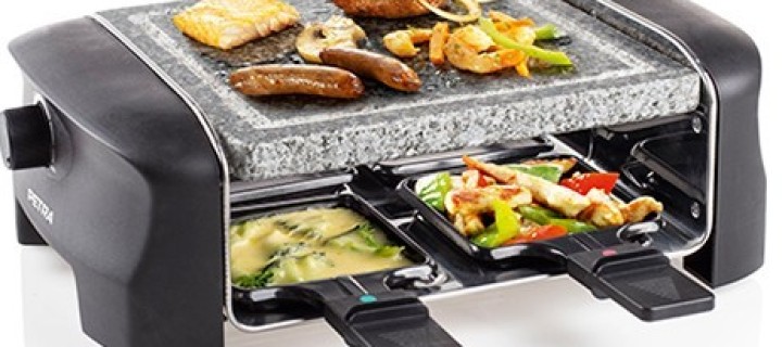 We love the Petra Raclette Multifunctional Stone Grill