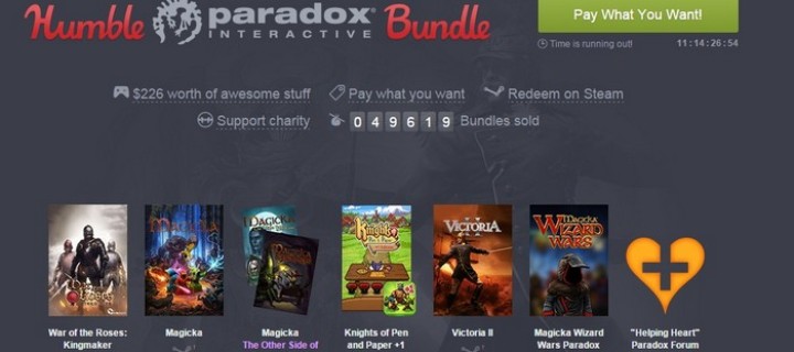 Get Great Games on Sale at Humble Bundle and Donate to Charity!