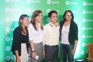 Spotify Asia Managing Director Sunita Kaur and LG Philippines’ Home Entertainment Product Officer Angelica Dumlao announced their team up to bring the world famous music streaming service to LG SmartTV WebOS and portable audio products