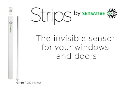 Strips Invisible Door and Window Sensors are so thin it's virtually undetectable.