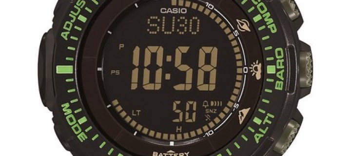Outdoor Enthusiasts will love the  Casio ProTrek PRG300