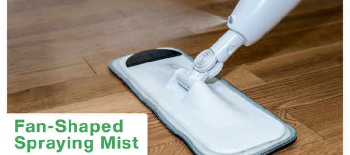 Clean, spray and UV disinfect  with the Ginjot Mop